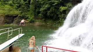 NY's Most Popular Swimming Hole: Treman State Park