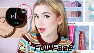 FULL FACE ELF COSMETICS my love letter to e.l.f