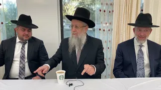 Rabbi David Yosef - Parashat Shemot, Moshe & Pharoah - Boca Raton Synagogue BRS Sephardic Kehilla