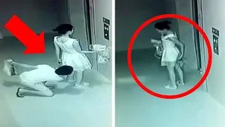 45 WEIRDEST THINGS EVER CAUGHT ON SECURITY CAMERAS & CCTV!