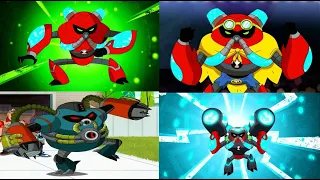 Ben 10: All Overflow/Undertow Transformations