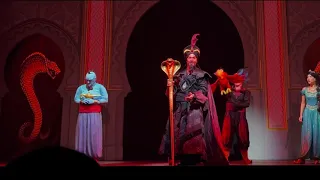 Disney Wish "Prince Ali Jafar Reprise" Aladdin a Musical Spectacular 2023