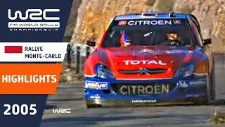 Rallye Monte-Carlo 2005: WRC Highlights / Review / Results