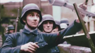 Combat Footage Battle Of Berlin 1945 / Deutsche Heldensoldaten kämpfen bis zum Ende