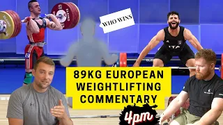 Live Commentary: European Weightlifting Championships 89kg Class