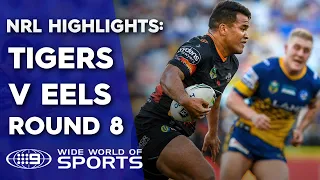 NRL Highlights  Parramatta Eels v Wests Tigers - Round 8