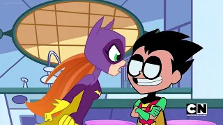 Batgirl vs Robin - Teen Titans Go! Space House