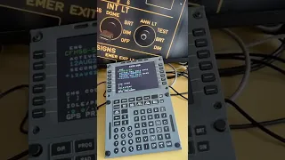Detailed MCDU with Fenix Simulator A320