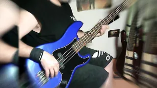 The engle has landed. Saxon... Bass cover