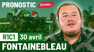 Pronostic PMU Quinté Flash à Fontainebleau, R1C1 du 30 avril 2024