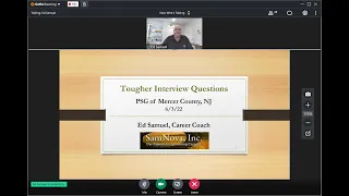 Tougher Interview Questions and How to Answer Them - Ed Samuel - 2022-06-03