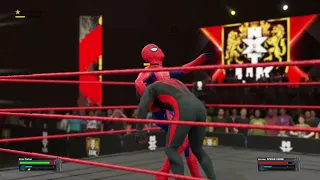 WWE 2K23 Spider-man vs miles morales