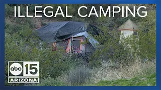 Apache Junction residents say illegal campers continue to be a problem after land closure