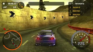 PSP Need for Speed Most Wanted 5-1-0 (2005) Subaru impreza - Circuito