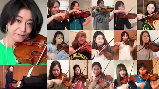 高嶋ちさ子 12人のヴァイオリニスト「カノン」テレワークで弾いてみた
