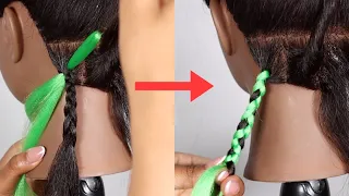 EASY Crochet Method for Knotless Braids | NO feed-in hair
