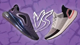 Nike Air Max 720 vs Adidas Ultra Boost 19 Comparison