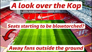 A look over the Kop at Liverpool F.C’s Anfield Road Expansion