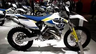 2014 Husqvarna TE 250 Walkaround - 2013 EICMA Milan Motorcycle Exhibition