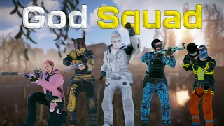 How My 100,000 Hour God Squad Wipes The Competition  - RUST MOVIE