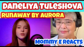 Daneliya Tuleshova - Runaway by Aurora | Mommy E Reacts