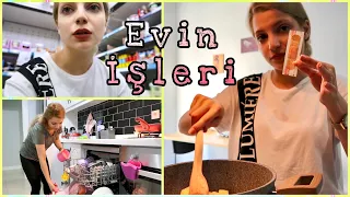 EVİME İLK MİSAFİRİM GELDİ! YEMEK + EV İŞİ |BÜŞRA PEKTAŞ