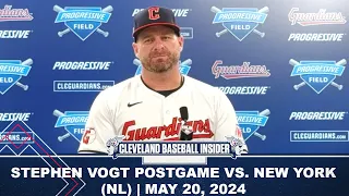 Stephen Vogt Talks About Ben Lively, Kyle Manzardo, Guardians Win Over Mets