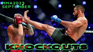 MMA Knockouts of September 2023