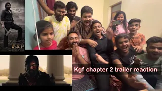 KGF CHAPTER 2 Trailer Reaction video || Kgf 2 trailer review | Reaction on kgf 2