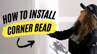 How to install corner bead