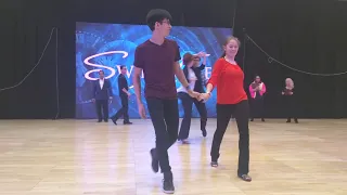 Three years of west coast swing: 3rd place advanced strictly finals with Lizzy, swingtime 2018