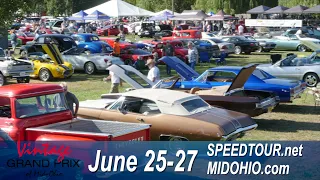 The SpeedTour heads to Mid-Ohio Sports Car Course, June 25-27