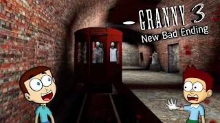 Granny 3 : Train Bad Ending | Shiva and Kanzo Gameplay