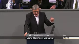 Bernd Riexinger, DIE LINKE:  Gesetzlichen Mindestlohn auf 12 Euro anheben und durchsetzen