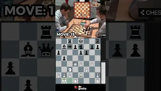 Magnus Carlsen WINS in 23 Moves! #shorts