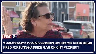 2 Hamtramck commissioners sound off after being fired for flying a Pride flag on city property