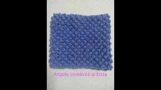 Scaldacollo punto nocciolina ai ferri 🧶Facilissimo e velocissimo 👍😉