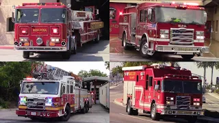 Fire Trucks & Police Responding - Best of 2021 Compilation Part I: January - June