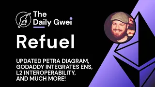 Updated Petra diagram, GoDaddy integrates ENS & more - The Daily Gwei Refuel #726 - Ethereum Updates