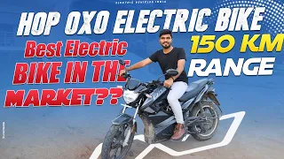 HOP OXO Electric Bike Review | 150 Kms Range | Electric Bikes In India | Electric Vehicles India