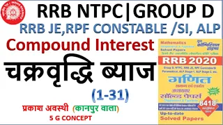 Compound Interest चक्रवृद्धि ब्याज Youth Competition Maths(YCT)   RRB NTPC GROUP D RRB JE