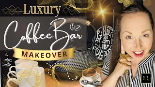 LUXURY Coffee Bar MAKEOVER. (Treat yourself)