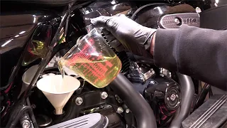 Transmission Oil Change: Harley Davidson Milwaukee Eight "Street Glide" !