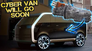 Building a Cyber Van Transporter of the future using the Wattsan CNC machine BIG part 2 . Homemade.