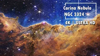 Carina Nebula in 4K | James Webb | Ultra HD