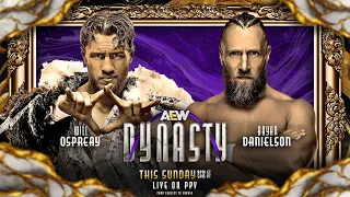 Will Ospreay vs Bryan Danielson - AEW DYNASTY (full match highlights)