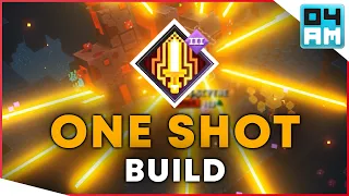 ONE SHOT KILL ANY BOSS IN THE GAME Build for Minecraft Dungeons: Creeping Winter DLC