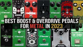 ⭐️ BEST BOOST & OVERDRIVE PEDALS FOR METAL ⭐️