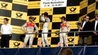 Podium DTM Hockenheim II 2011