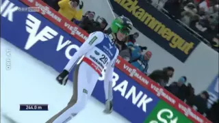 Peter Prevc Skiflug WM Kulm 2016 244m - HR ORF